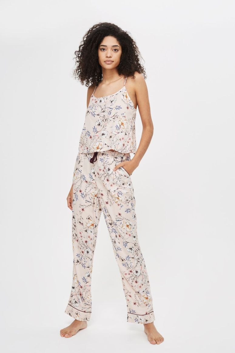 Topshop Sketchy Floral Trousers £19
